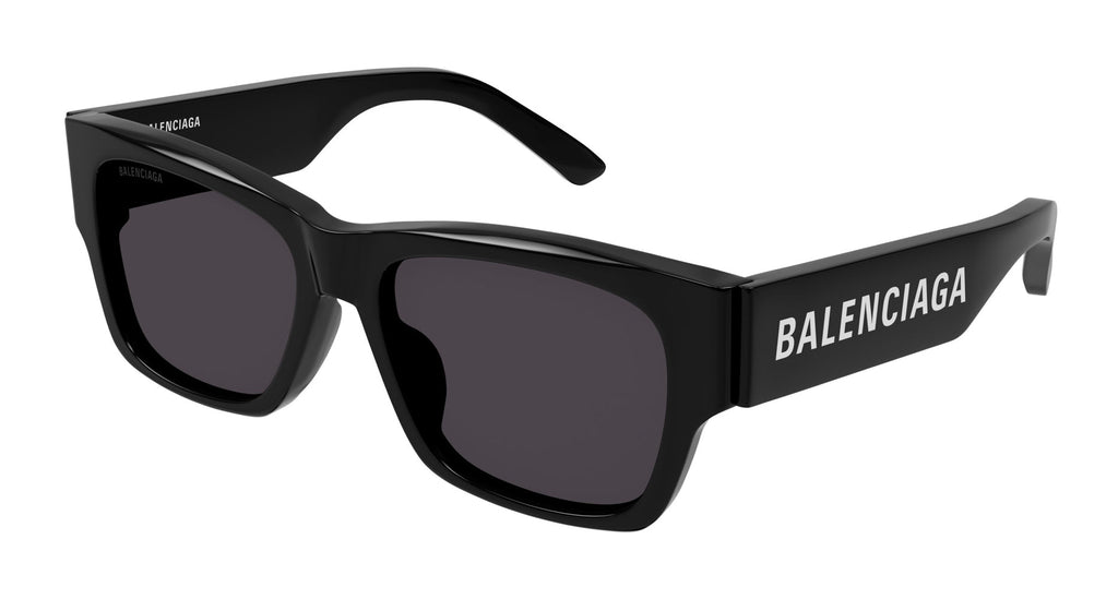 Balenciaga Swift BB0157s001 black wrap around sunglasses